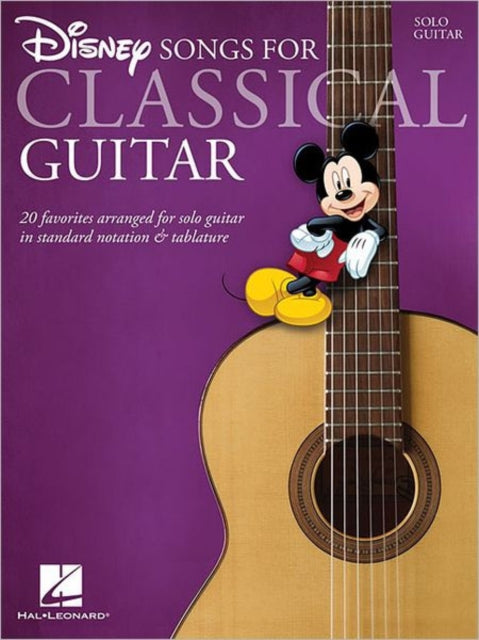 Book cover of: Disney Songs for Classical Guitar