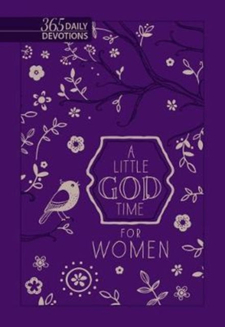 Book cover of: Little God Time for Women, A: 365 Daily Devotions (Purple)