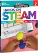 Book cover of: 180 Days™: Hands-On STEAM for Grade 2. By: Melissa Laughlin
