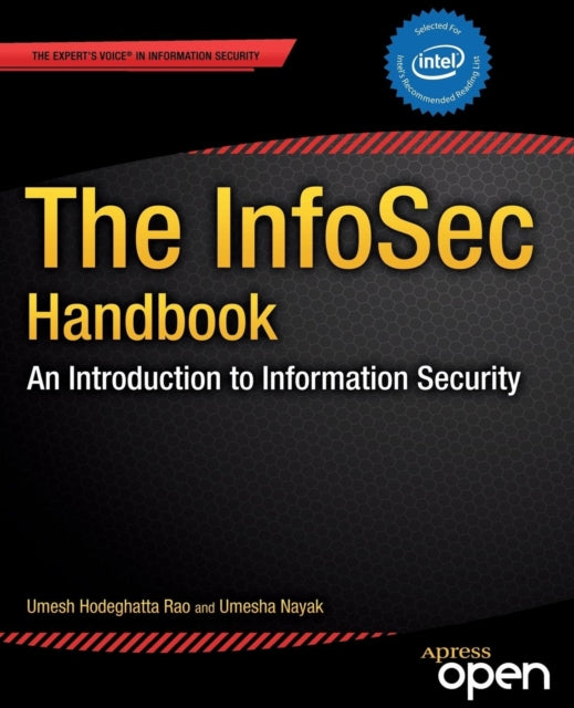 Book cover of: InfoSec Handbook. By: Umesha Nayak