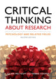 Book cover of: Critical Thinking About Research. By: Dr. Harris M. Cooper PhD