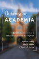 Book cover of: Thriving in Academia. By: Pamela I. Ansburg
