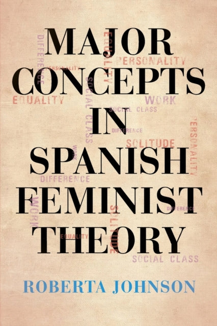 Book cover of: Major Concepts in Spanish Feminist Theory. By: Roberta Johnson