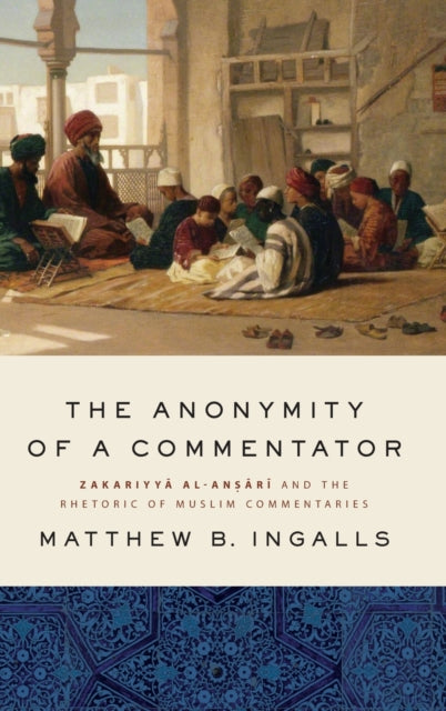 Book cover of: Anonymity of a Commentator. By: Matthew B. Ingalls