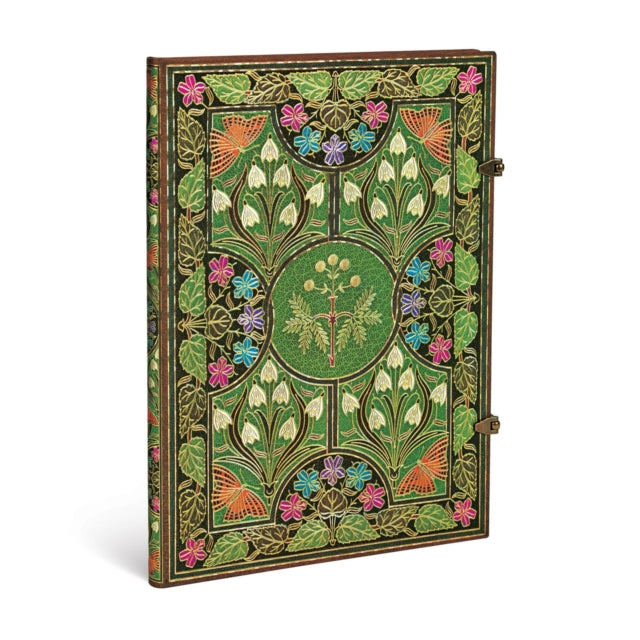 Poetry in Bloom Grande Unlined Hardcover Journal 9781439746127 Paperblanks