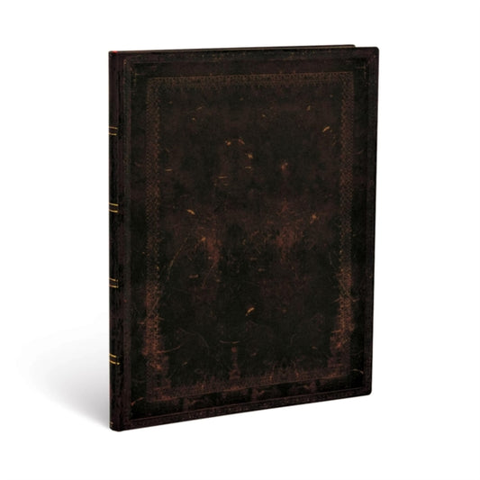 Book cover of: Black Moroccan Bold Ultra Unlined Softcover Flexi Journal (176 pages). By: Paperblanks