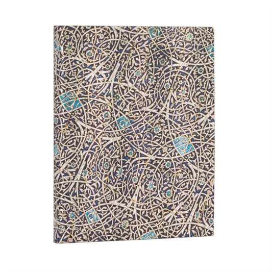 Book cover of: Granada Turquoise (Moorish Mosaic) Ultra Lined Journal. By: Paperblanks