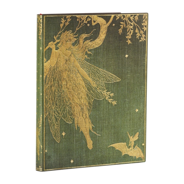 Book cover of: Olive Fairy (Lang’s Fairy Books) Ultra Unlined Softcover Flexi Journal (Elastic Band Closure). By: Paperblanks