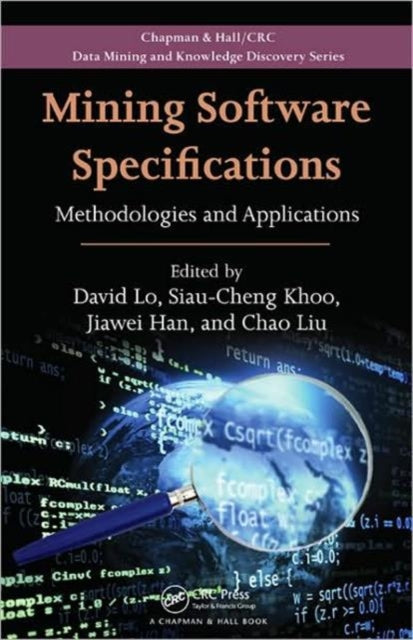 Book cover of: Mining Software Specifications. By: David Lo
