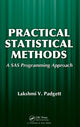 Book cover of: Practical Statistical Methods. By: Lakshmi V. Padgett