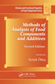 Book cover of: Methods of Analysis of Food Components and Additives. By: Semih Ötleş