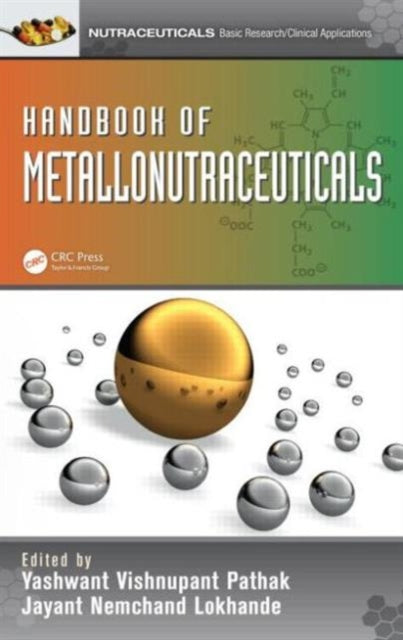 Book cover of: Handbook of Metallonutraceuticals