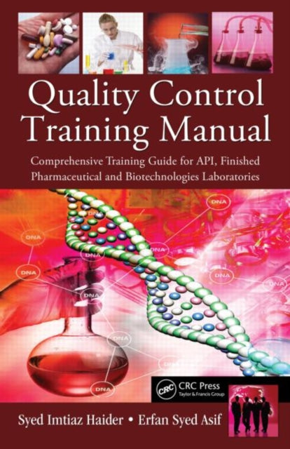 Book cover of: Quality Control Training Manual. By: Syed Imtiaz Haider