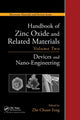 Book cover of: Handbook of Zinc Oxide and Related Materials. By: Zhe Chuan Feng