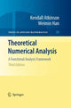 Book cover of: Theoretical Numerical Analysis. By: Kendall E. Atkinson