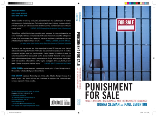 Book cover of: Punishment for Sale. By: Donna Selman