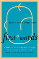 Book cover of: First Words. By: Barbara Offenbacher