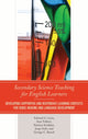 Book cover of: Secondary Science Teaching for English Learners. By: Edward Lyon