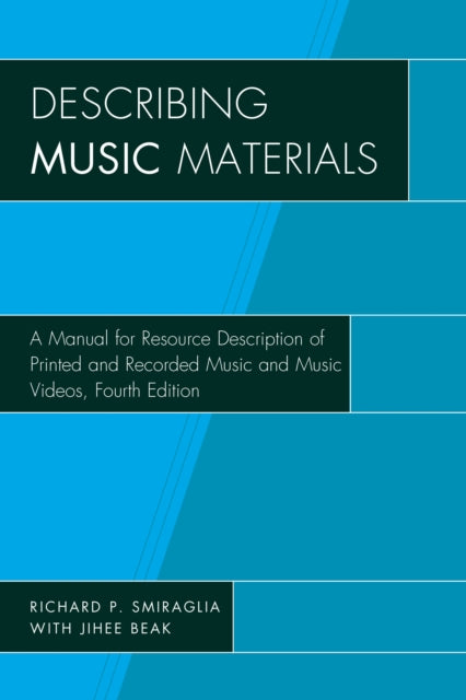 Book cover of: Describing Music Materials. By: Richard P. Smiraglia
