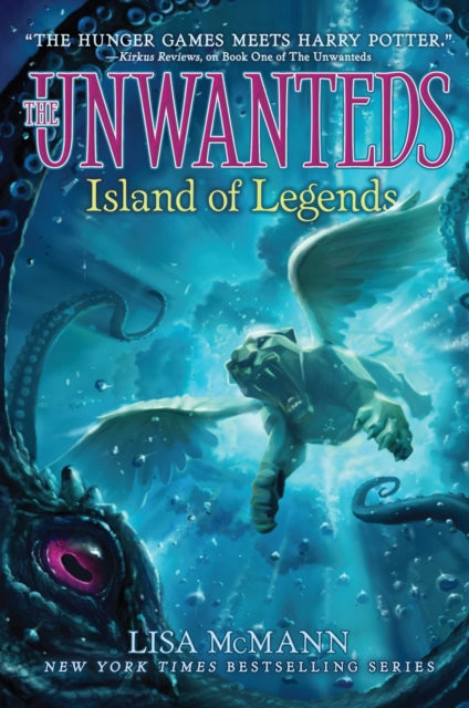 Book cover of: Island of Legends. By: Lisa McMann