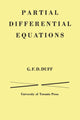 Book cover of: Partial Differential Equations. By: G. F. D. Duff
