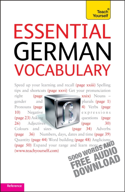 Book cover of: Essential German Vocabulary: Teach Yourself