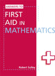 Book cover of: Answers to First Aid in Mathematics. By: Robert Sulley