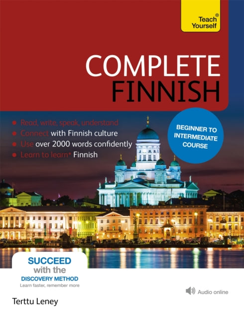 Book cover of: Complete Finnish Beginner to Intermediate Course. By: Terttu Leney