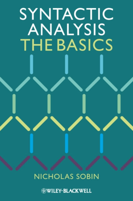 Book cover of: Syntactic Analysis. By: Nicholas Sobin