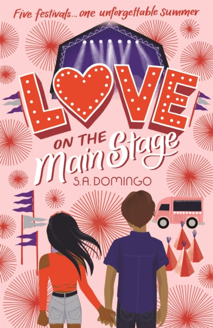 Book cover of: Love on the Main Stage. By: Sareeta Domingo