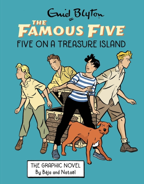 Book cover of: Famous Five Graphic Novel: Five on a Treasure Island. By: Enid Blyton