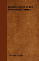 Book cover of: Reminiscences of Leo Nikolaevich Tolstoy. By: Maxim Gorky