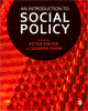 Book cover of: Introduction to Social Policy