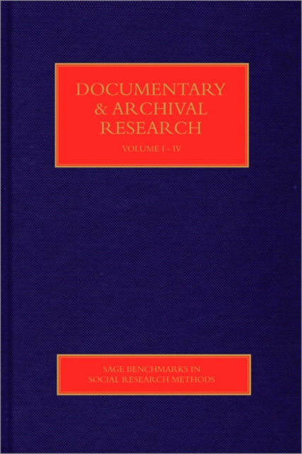 Book cover of: Documentary & Archival Research. By: Jason Hughes