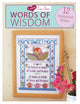 Book cover of: I Love Cross Stitch - Words of Wisdom. By: Joan Elliott