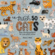 Book cover of: Stitch 50 Cats. By: Alison J. Reid