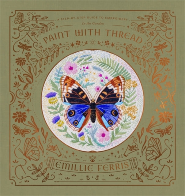 Book cover of: Paint with Thread: in the Garden