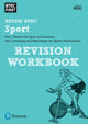 Book cover of: Pearson REVISE BTEC First in Sport Revision Workbook - for 2026, 2027 exams