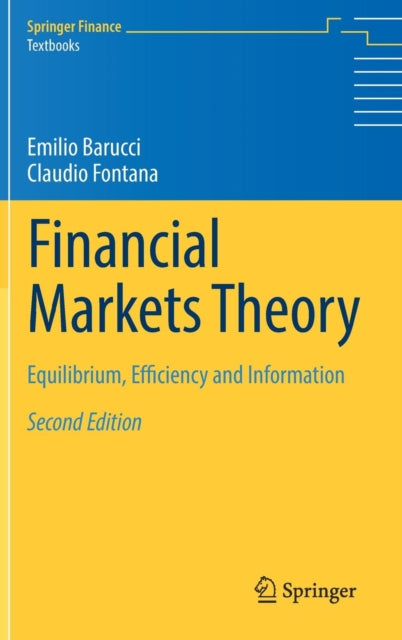 Book cover of: Financial Markets Theory. By: Emilio Barucci