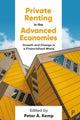 Book cover of: Private Renting in the Advanced Economies. By: Peter A. Kemp