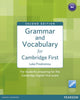 Book cover of: Grammar and Vocabulary for FCE 2nd Edition without key plus access to Longman Dictionaries Online. By: Luke Prodromou