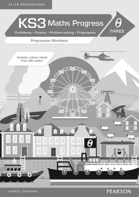 Book cover of: KS3 Maths Progress Progression Workbook Theta 3