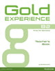 Book cover of: Gold Experience B2 Teacher's Book. By: Lynda Edwards