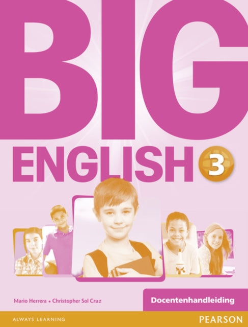 Book cover of: Big English 3 Bilingual Teacher's Book Benelux. By: Mario Herrera