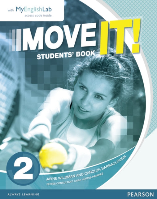 Book cover of: Move It! 2 Students' Book & MyEnglishLab Pack. By: Carolyn Barraclough