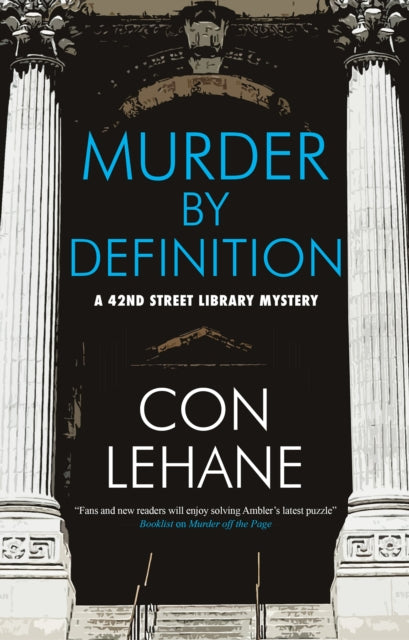 Book cover of: Murder by Definition. By: Con Lehane