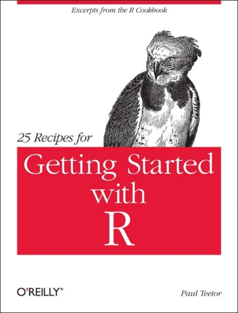 Book cover of: 25 Recipes for Getting Started with R