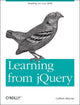 Book cover of: Learning from jQuery