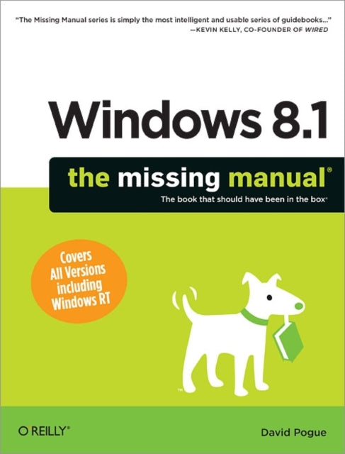 Book cover of: Windows 8.1. By: David Pogue