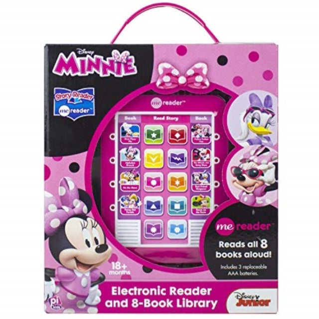 Disney Minnie, Electronic Reader and 8-Book Library 9781450880831 Publications International Ltd. Staff